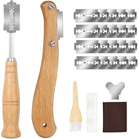 Bäckermesser 2pcs Teigmesser Messer Brot Einschneiden Teigritzmesser ...